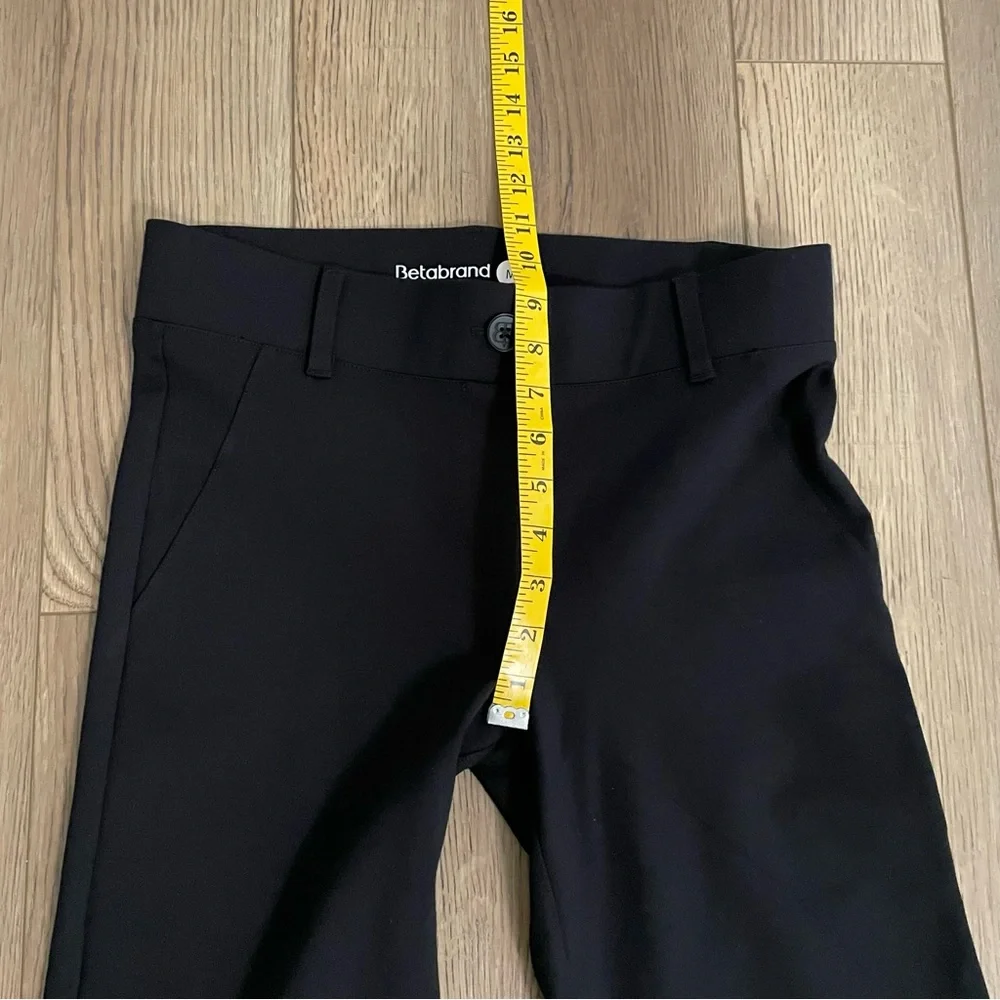 Betabrand Yoga Casual‎ Pull On Black Pants Womens Size Medium